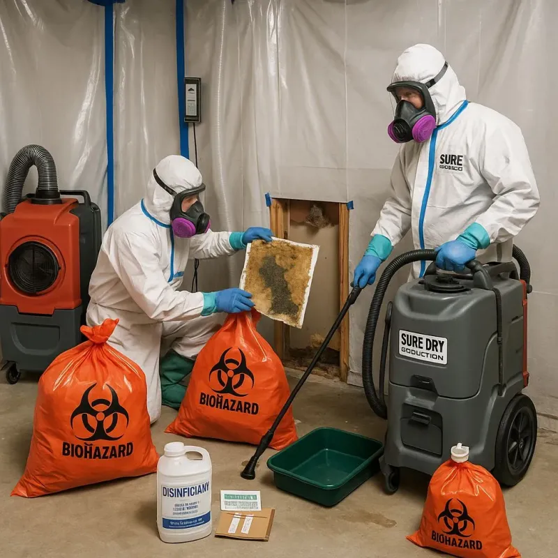 Contaminated Water Handling Protocols process in Riverwoods, IL